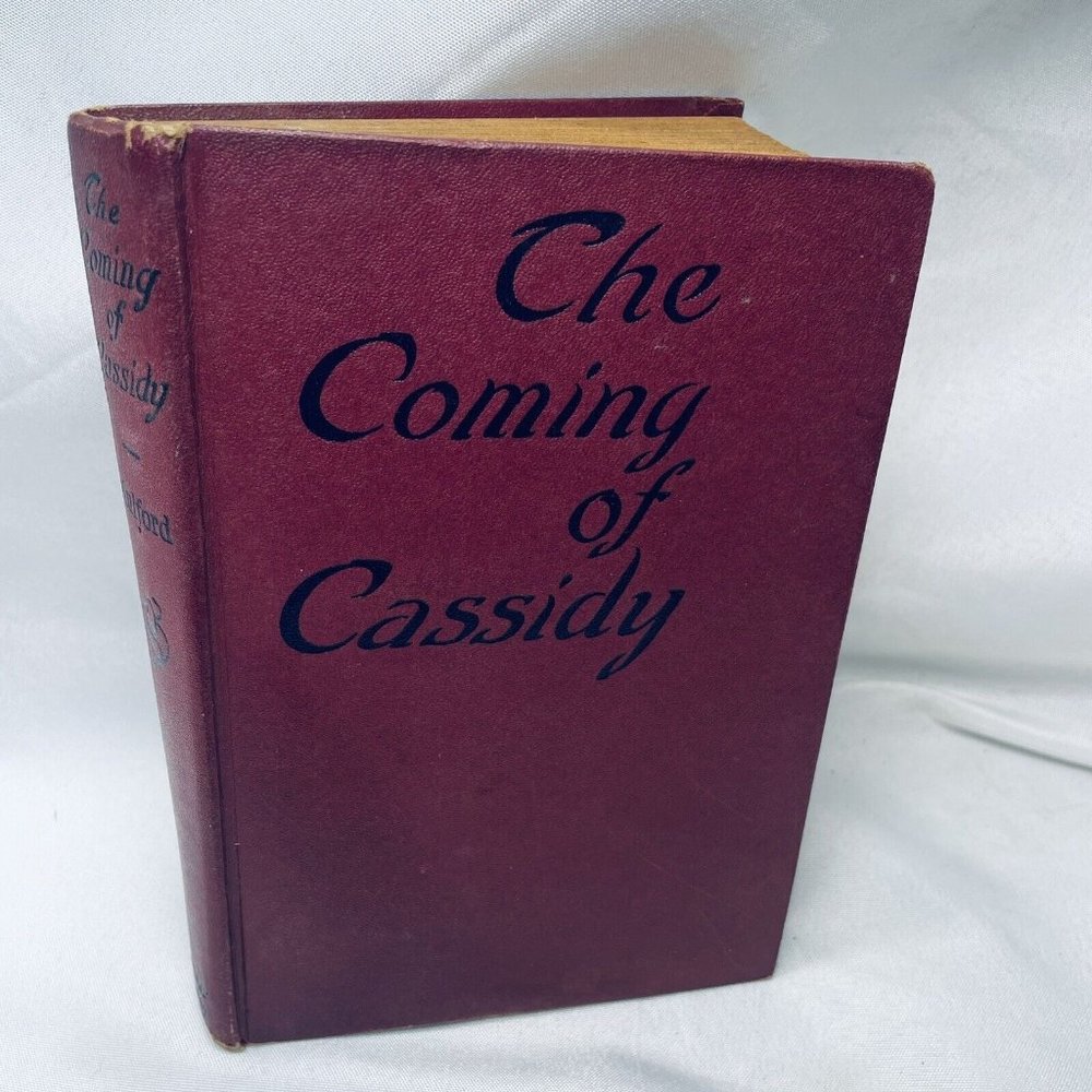 The Coming of Cassidy by Clarence E. Mulford Grosset Antique War Time Book